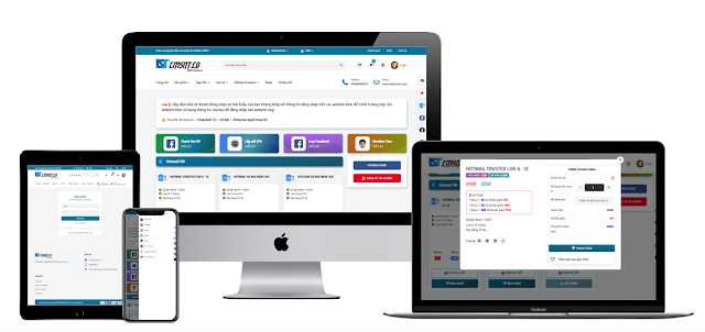  [SHOPCLONE7] Thiết kế website bán nguyên liệu ADS tự động - Hùng Huy